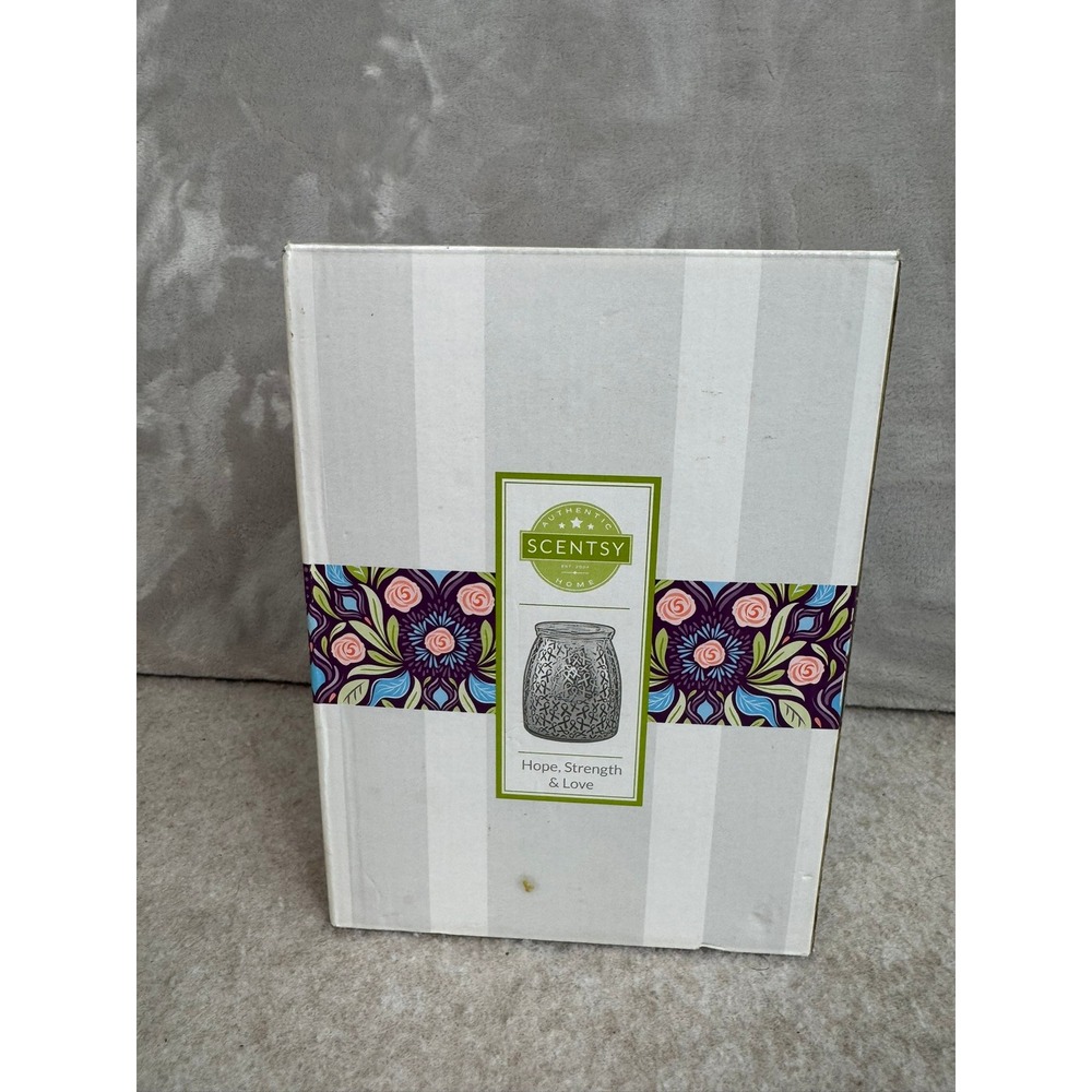 Scentsy‎ Hope Strength Love Warmer With Cord And Instructions New In Box